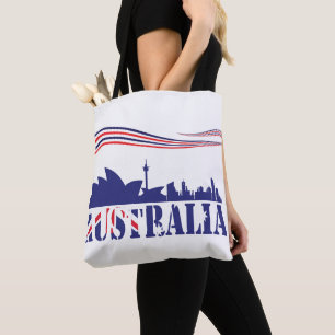 Australia Skyscaape Tote Bag