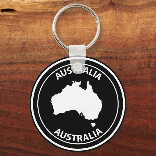 Australia Sleutelhanger (Voorkant)