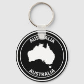 Australia Sleutelhanger (Achterkant)