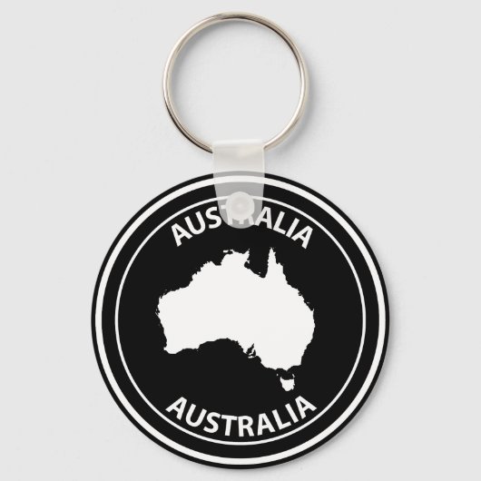 Australia Sleutelhanger (Achterkant)