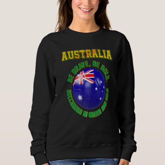 Australia Slogan for Australian football team fans Trui (Voorkant)