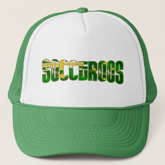 Australia Soccer Trucker Pet (Voorkant)