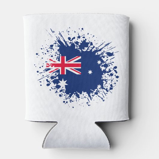 Australia Souvenir Landmark, Australia Flag Travel Blikjeskoeler (Achterkant)