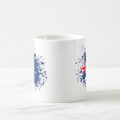 Australia Souvenir Landmark, Australia Flag Travel Koffiemok (Center)