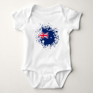 Australia Souvenir Landmark, Australia Flag Travel Romper