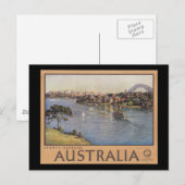 Australia Sydney Harbour Briefkaart (Voorkant / Achterkant)