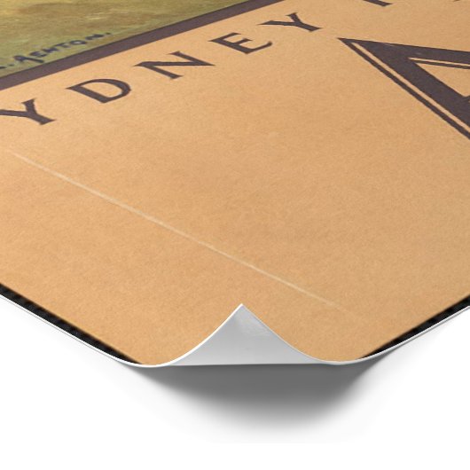 Australia Sydney Harbour Poster (Hoek)