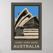 Australia Sydney Opera House Poster (Voorkant)