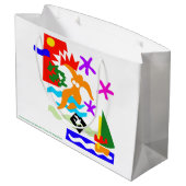 Australia -SYDNEY SUMMER - Surf & sailing - Large Cadeautasje (Achterkant Gekanteld)