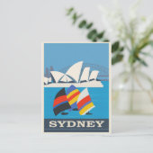 Australia Sydney Vintage Travel Briefkaart (Staand voorkant)