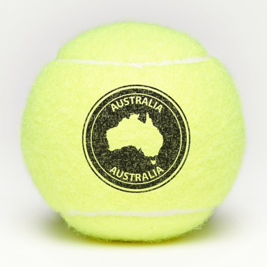 Australia Tennisballen (Voorkant)