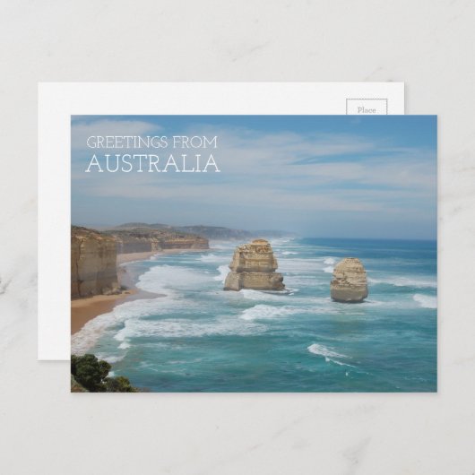 Australia Twelve Apostles Briefkaart (Voorkant / Achterkant)