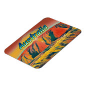 Australia Uluru Ayers Rock surreal Magneet (Linkerzijde)