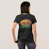 Australia Uluru Ayers Rock surreal T-shirt (Achterkant volledig)