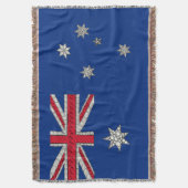 Australia Unique Flag Art Original Souvenir Deken (Voorkant Verticaal)