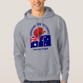 Australia Veterans Remembrance Day Hoodie (Voorkant)