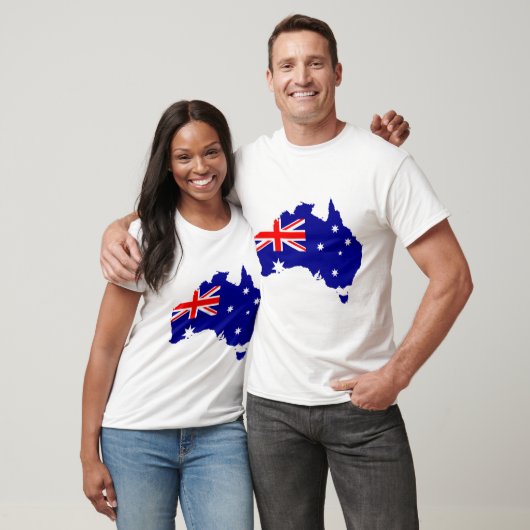 australia vlag t-shirt (Unisex)