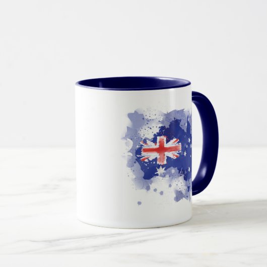 Australia Waterverf Map Mok (Voorkant rechts)