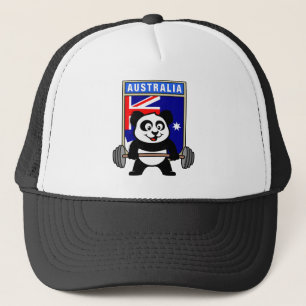 Australia Weightlift Panda Trucker Pet