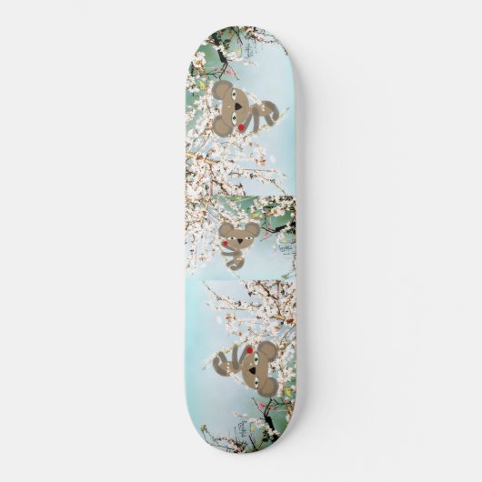 Australia Wild Koala Beer die Cherry blossom onder Skateboard (Voorkant)