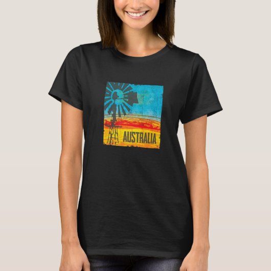australia windmill t-shirt (Voorkant)