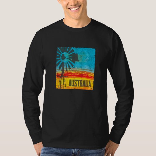 australia windmill t-shirt (Voorkant)