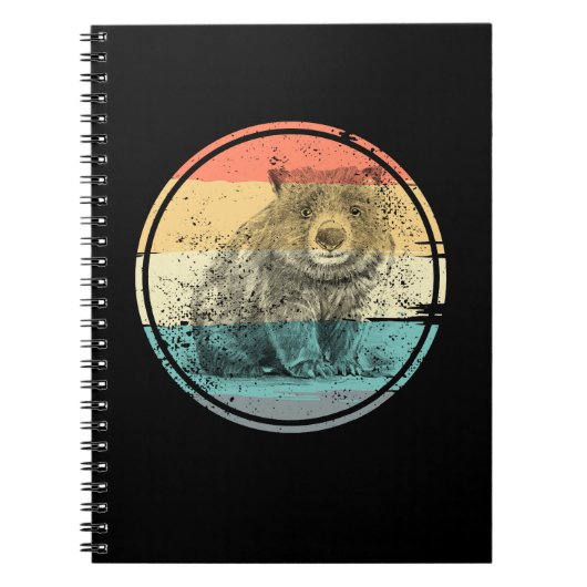 Australia Wombat Notitieboek (Voorkant)