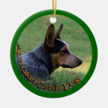 AUSTRALIAANSE KATTELDOG - BLAUWE HOLER - ORNAMENT