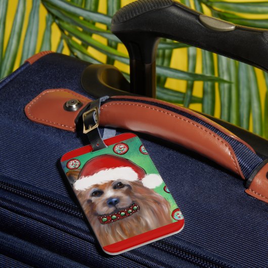 AUSTRALIAANSE TERRIER BAGAGELABEL (Voorkant Insitu 1)