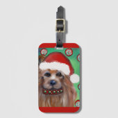 AUSTRALIAANSE TERRIER BAGAGELABEL (Voorkant (verticaal))