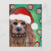 AUSTRALIAANSE TERRIER BRIEFKAART (Voorkant)