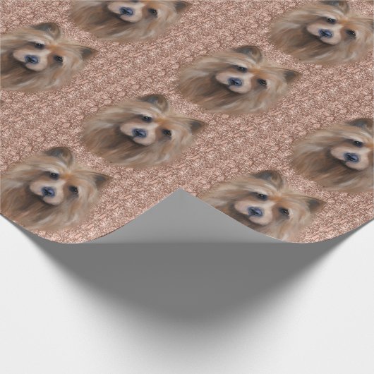 AUSTRALIAANSE TERRIER CADEAUPAPIER (Hoek)