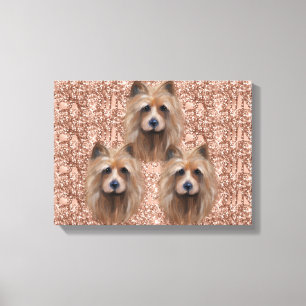 AUSTRALIAANSE TERRIER CANVAS AFDRUK