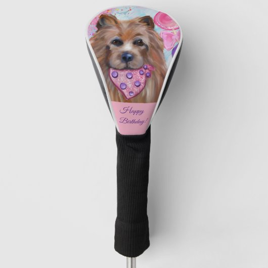 AUSTRALIAANSE TERRIER GOLFHEADCOVER (Voorkant)
