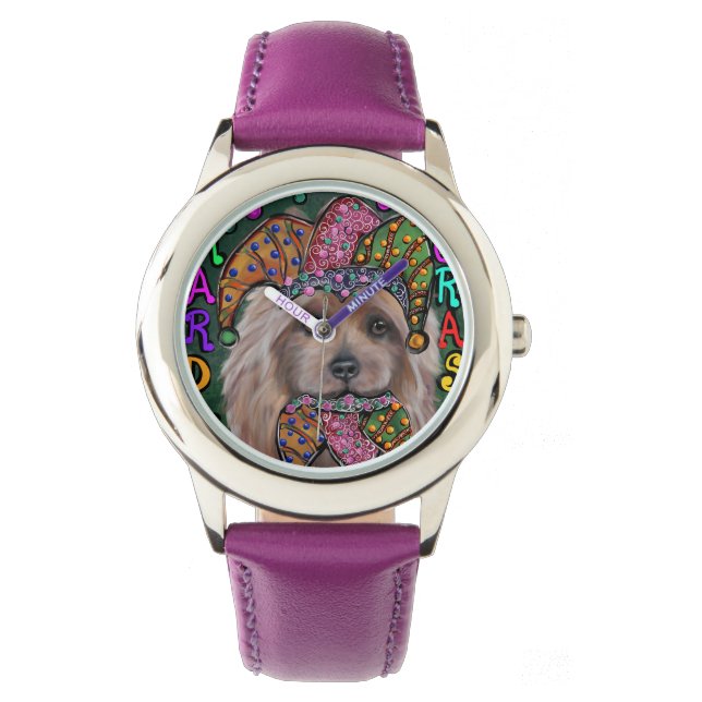 AUSTRALIAANSE TERRIER HORLOGE (Voorkant)