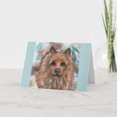 AUSTRALIAANSE TERRIER KAART (Voorkant)