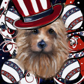 AUSTRALIAANSE TERRIER KARTONNEN ONDERZETTERS