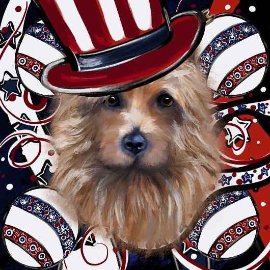 AUSTRALIAANSE TERRIER KARTONNEN ONDERZETTERS