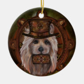 AUSTRALIAANSE TERRIER KERAMISCH ORNAMENT (Voorkant)