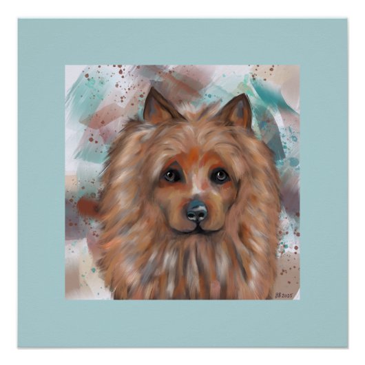 AUSTRALIAANSE TERRIER PERFECT POSTER (Voorkant)