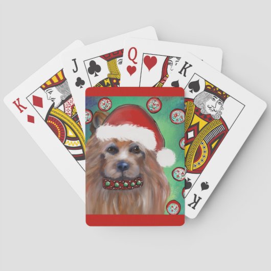 AUSTRALIAANSE TERRIER POKERKAARTEN (Achterkant)