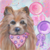 AUSTRALIAANSE TERRIER STICKER (Voorkant)