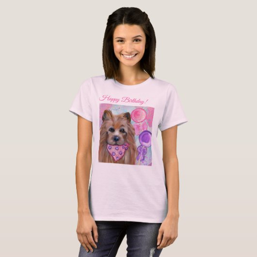 AUSTRALIAANSE TERRIER T-SHIRT (Voorkant volledig)