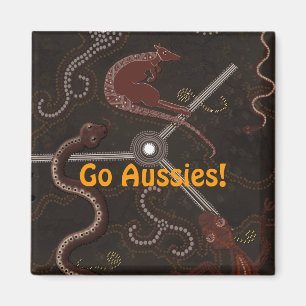 Australian Aboriginal Art Gift Magneet