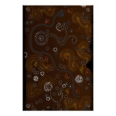 Australian Aboriginal Art Gift Perfect Poster (Voorkant)