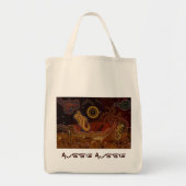 Australian Aboriginal Aussie Desert Art Bag Tote Bag (Voorkant)