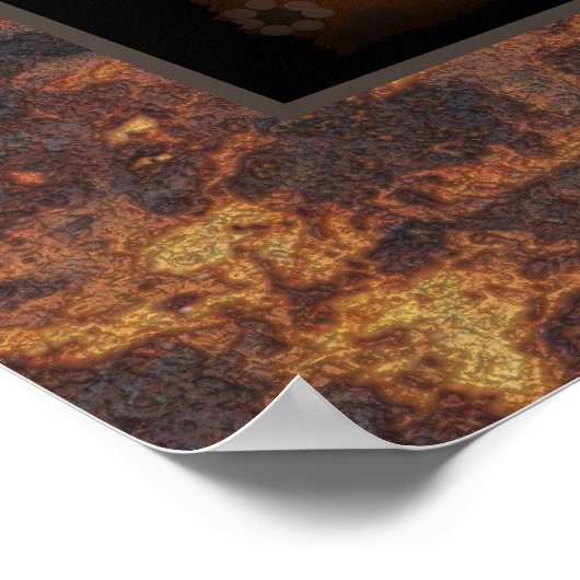 Australian Aboriginal Desert Art History Poster IV (Hoek)