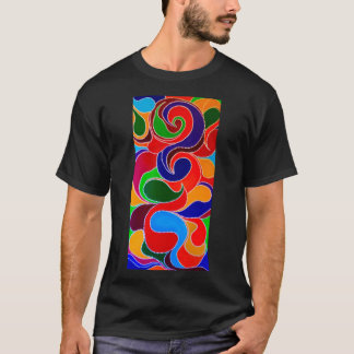 Australian Aboriginal Rainbow Dreamweaver Mans T-S T-shirt