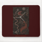 Australian Aboriginal Style Mousepad Series Muismat (Voorkant)