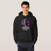 Australian American We know Places where Australia Hoodie (Voorkant volledig)